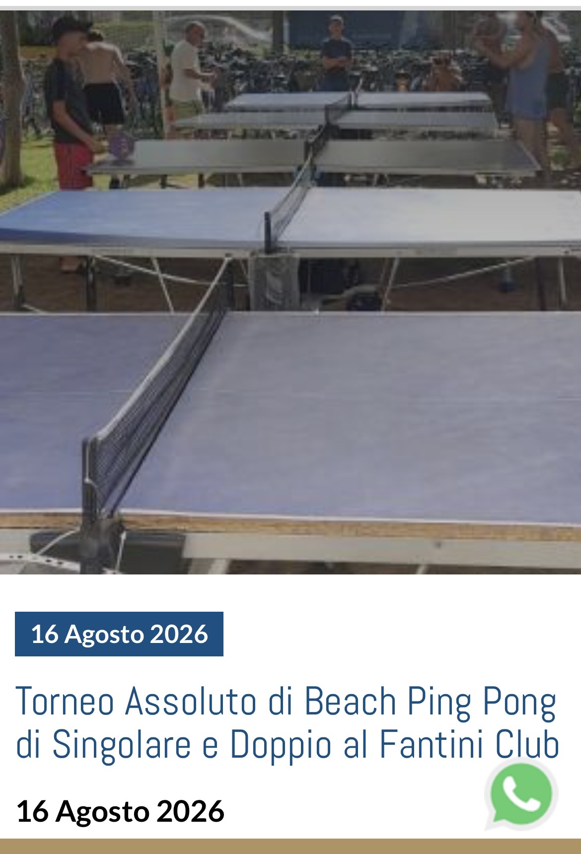 torneo assoluto fantini club